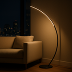 Lámpara de Pie para Salón – Luz de Diseño Minimalista