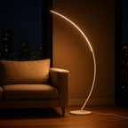 Lámpara de Pie para Salón – Luz de Diseño Minimalista